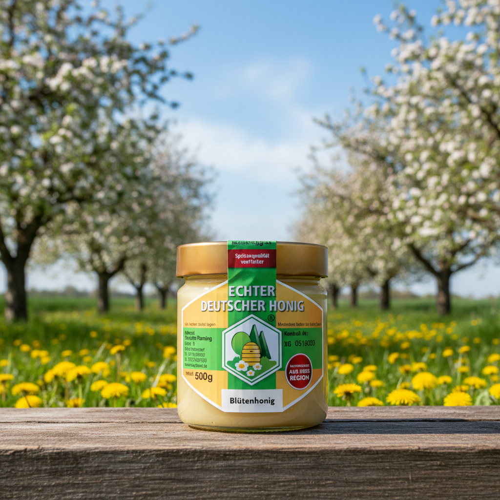 Regionaler Blütenhonig von Imkerei Panning - naturbelassen und aromatisch